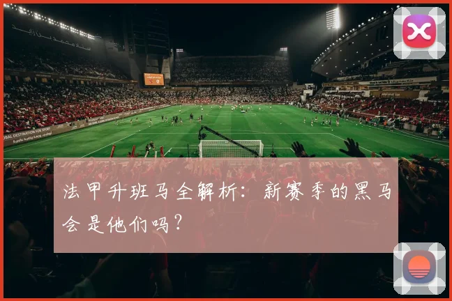 法甲升班马全解析:新赛季的黑马会是他们吗?
